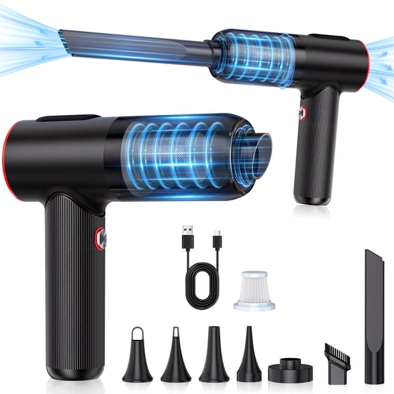 120W Powerful Cordless Handheld Vacuum – Portable Cleaner for Home & Car